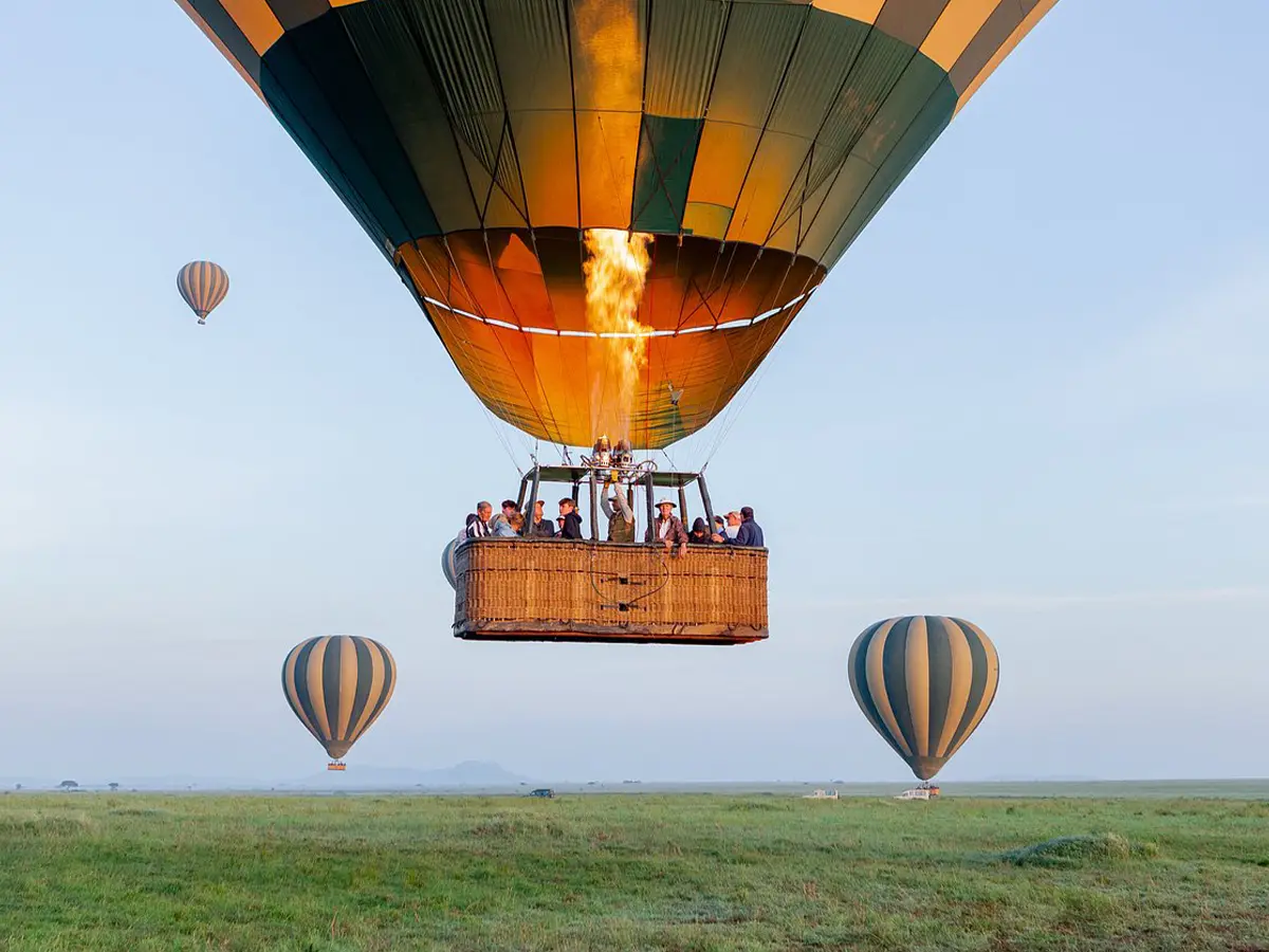 6 Days Serengeti Balloon Safari