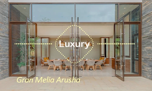 Gran Melia Arusha luxury accommodation - Day 1