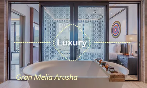 Gran Melia Arusha luxury honeymoon suite