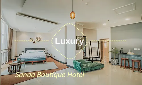 Sanaa Boutique Hotel romantic setting