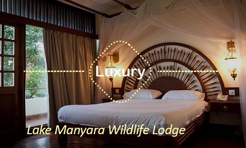 Lake Manyara Wildlife Lodge luxury rooms and setting