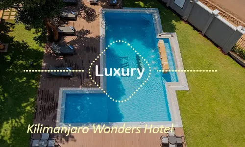 Moshi luxury accommodation after Kilimanjaro