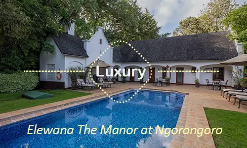 Elewana The Manor Ngorongoro - Premium Ngorongoro Crater luxury