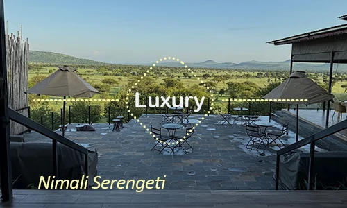 Nimali Serengeti luxury tent interior