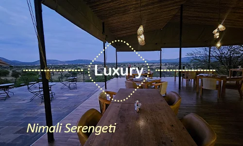 Luxury safari Tanzania - Serengeti private sundowners